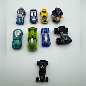 Micro Planet * HOT WHEELS * Atomix * Lose Lot 9 CAR DieCast Bottom
